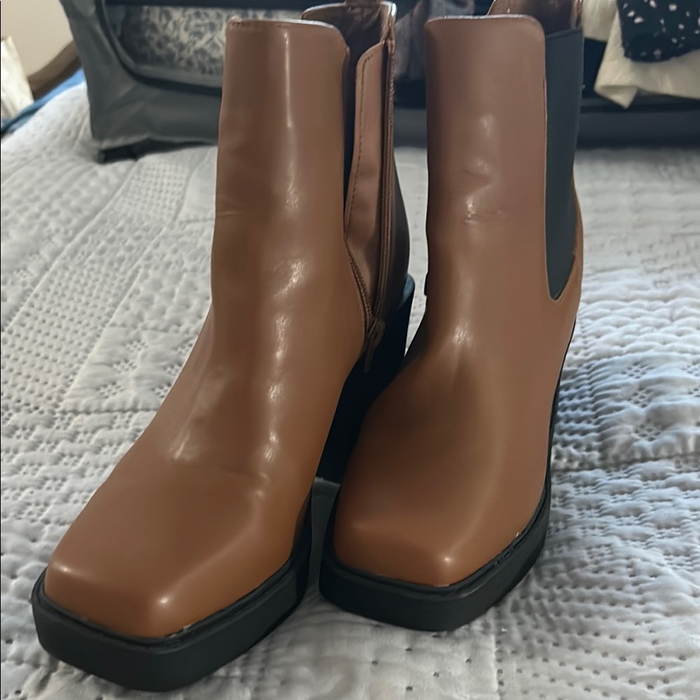 Stylish Brown Ankle Boots